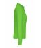 Dames Ladies' Workwear-Long-Sleeved Polo   OCS Blended Lime 10527