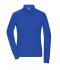Dames Ladies' Workwear-Long-Sleeved Polo   OCS Blended Royal 10527