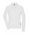 Dames Ladies' Workwear-Long-Sleeved Polo   OCS Blended Wit 10527