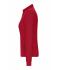 Dames Ladies' Workwear-Long-Sleeved Polo   OCS Blended Rood 10527