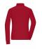 Dames Ladies' Workwear-Long-Sleeved Polo   OCS Blended Rood 10527