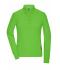 Dames Ladies' Workwear-Long-Sleeved Polo   OCS Blended Lime 10527