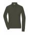 Dames Ladies' Workwear-Long-Sleeved Polo   OCS Blended Olijf 10527