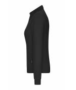 Ladies Ladies' Workwear-Long-Sleeved Polo OCS Blended Black 10527