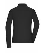 Ladies Ladies' Workwear-Long-Sleeved Polo OCS Blended Black 10527