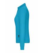 Damen Ladies' Workwear-Long-Sleeved Polo OCS Blended Turquoise 10527