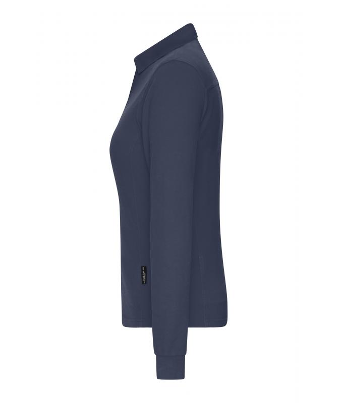 Ladies Ladies' Workwear-Long-Sleeved Polo OCS Blended Navy 10527