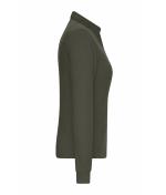 Damen Ladies' Workwear-Long-Sleeved Polo OCS Blended Olive 10527