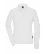 Damen Ladies' Workwear-Long-Sleeved Polo OCS Blended White 10527