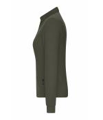 Dames Ladies' Workwear-Long-Sleeved Polo OCS Blended Olijf 10527