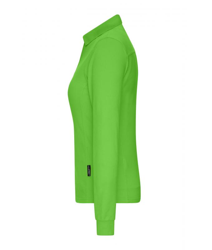 Ladies Ladies' Workwear-Long-Sleeved Polo OCS Blended Lime-green 10527