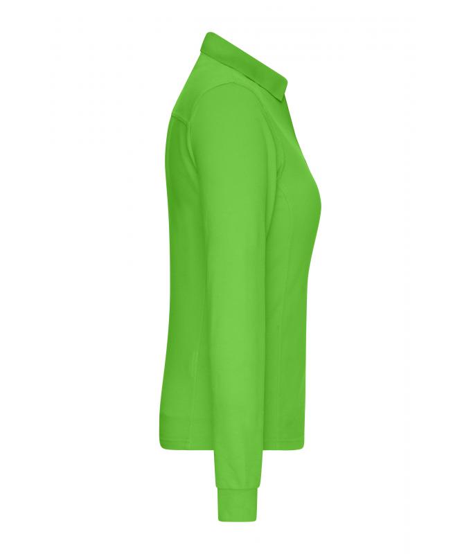 Ladies Ladies' Workwear-Long-Sleeved Polo OCS Blended Lime-green 10527