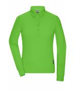 Ladies Ladies' Workwear-Long-Sleeved Polo OCS Blended Lime-green 10527