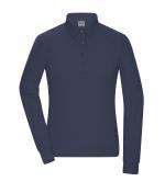 Ladies Ladies' Workwear-Long-Sleeved Polo OCS Blended Navy 10527