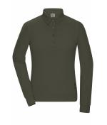 Ladies Ladies' Workwear-Long-Sleeved Polo OCS Blended Olive 10527