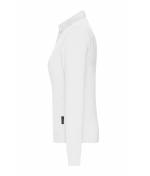 Damen Ladies' Workwear-Long-Sleeved Polo OCS Blended White 10527