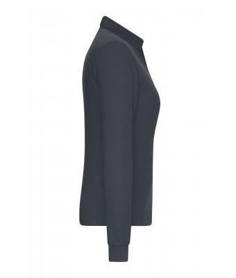Femme Polo de travail manches longues femme   OCS Blended Carbone 10527