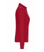 Femme Polo de travail manches longues femme OCS Blended Rouge 10527