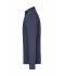 Heren Men's Workwear-Long-Sleeved Polo   OCS Blended Navy 10528
