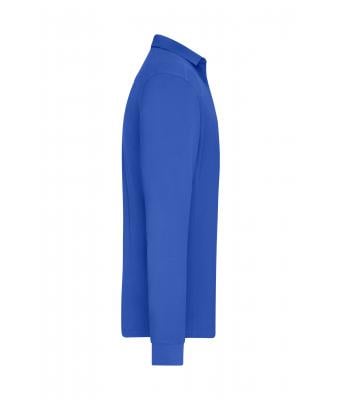 Heren Men's Workwear-Long-Sleeved Polo   OCS Blended Royal 10528