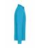 Heren Men's Workwear-Long-Sleeved Polo   OCS Blended Turquoise 10528