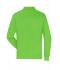 Men Men's Workwear-Long-Sleeved Polo   OCS Blended Lime-green 10528
