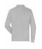 Heren Men's Workwear-Long-Sleeved Polo   OCS Blended Heather-grijs 10528