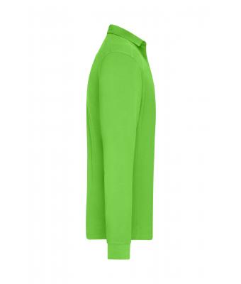 Herren Men's Workwear-Long-Sleeved Polo   OCS Blended Lime-green 10528