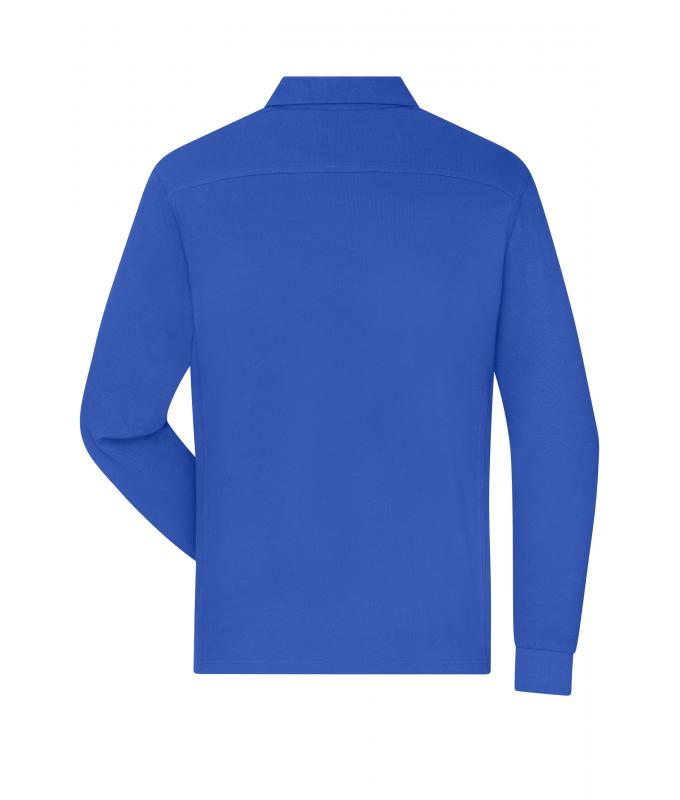 Heren Men's Workwear-Long-Sleeved Polo OCS Blended Royal 10528