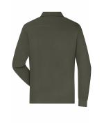 Men Men's Workwear-Long-Sleeved Polo OCS Blended Olive 10528