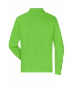 Men Men's Workwear-Long-Sleeved Polo OCS Blended Lime-green 10528