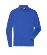 Men Men's Workwear-Long-Sleeved Polo OCS Blended Royal 10528