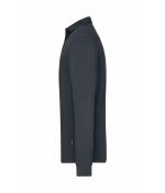 Heren Men's Workwear-Long-Sleeved Polo OCS Blended Carbon 10528