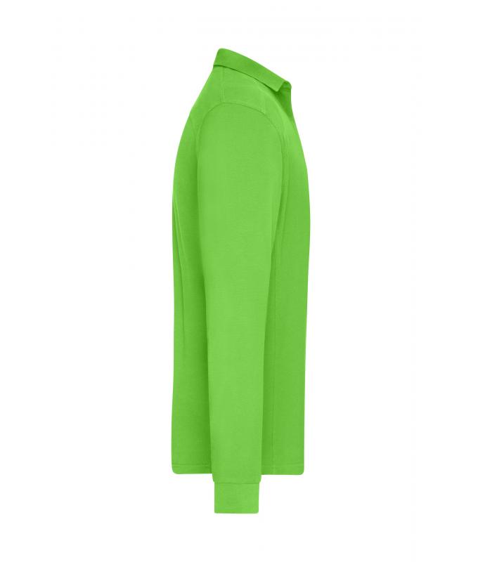 Heren Men's Workwear-Long-Sleeved Polo OCS Blended Lime 10528
