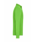 Herren Men's Workwear-Long-Sleeved Polo OCS Blended Lime-green 10528