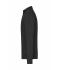Men Men's Workwear-Longsleeve Polo Black 10528