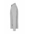 Men Men's Workwear-Longsleeve Polo Grey-heather 10528
