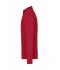 Men Men's Workwear-Longsleeve Polo Red 10528
