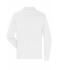 Men Men's Workwear-Longsleeve Polo White 10528