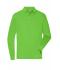 Homme Polo de travail manches longues homme   OCS Blended Vert-citron 10528