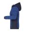 Dames Ladies' Padded Hybrid Jacket Royal-melange/navy 10529
