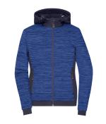 Ladies Ladies' Padded Hybrid Jacket Royal-melange/navy 10529
