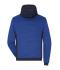 Heren Men's Padded Hybrid Jacket Royal-melange/navy 10530