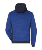 Men Men's Padded Hybrid Jacket Royal-melange/navy 10530