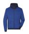 Men Men's Padded Hybrid Jacket Royal-melange/navy 10530