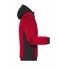 Men Men's Padded Hybrid Jacket Red-melange/black 10530