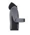Homme Veste hybride matelassée homme Carbone-mélange/noir 10530