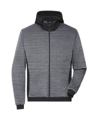 Homme Veste hybride matelassée homme Carbone-mélange/noir 10530