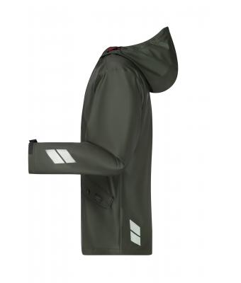 Unisexe Veste de travail pour la pluie Olive 10535