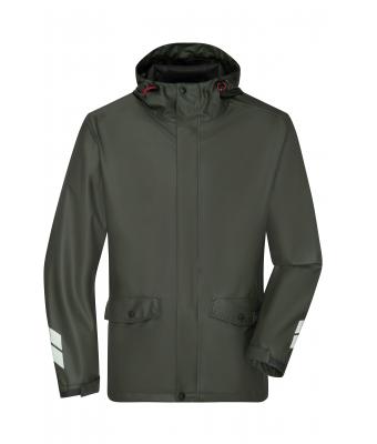 Unisex Worker Rainjacket Olijf 10535
